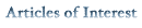 Articles of Interest