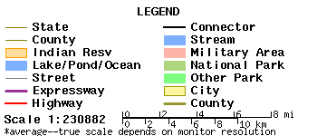 Cruce Cemetery Map legend